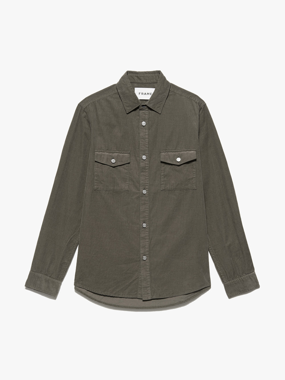 Primary image for Double Pocket Micro Corduroy Shirt -- Mocha