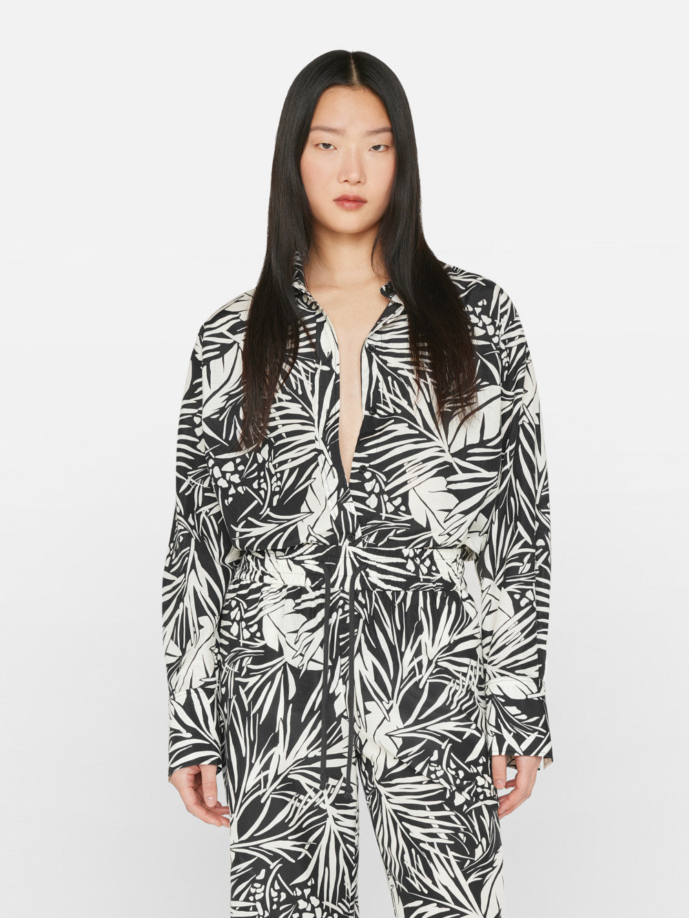 Primary image for The Oversized Shirt -- Noir Multi