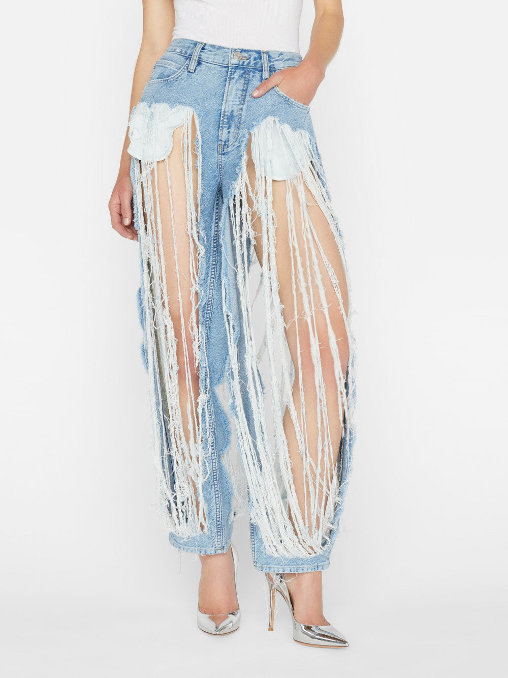 Secondary image for Atelier Le High 'N' Tight Straight -- Utopia Shred