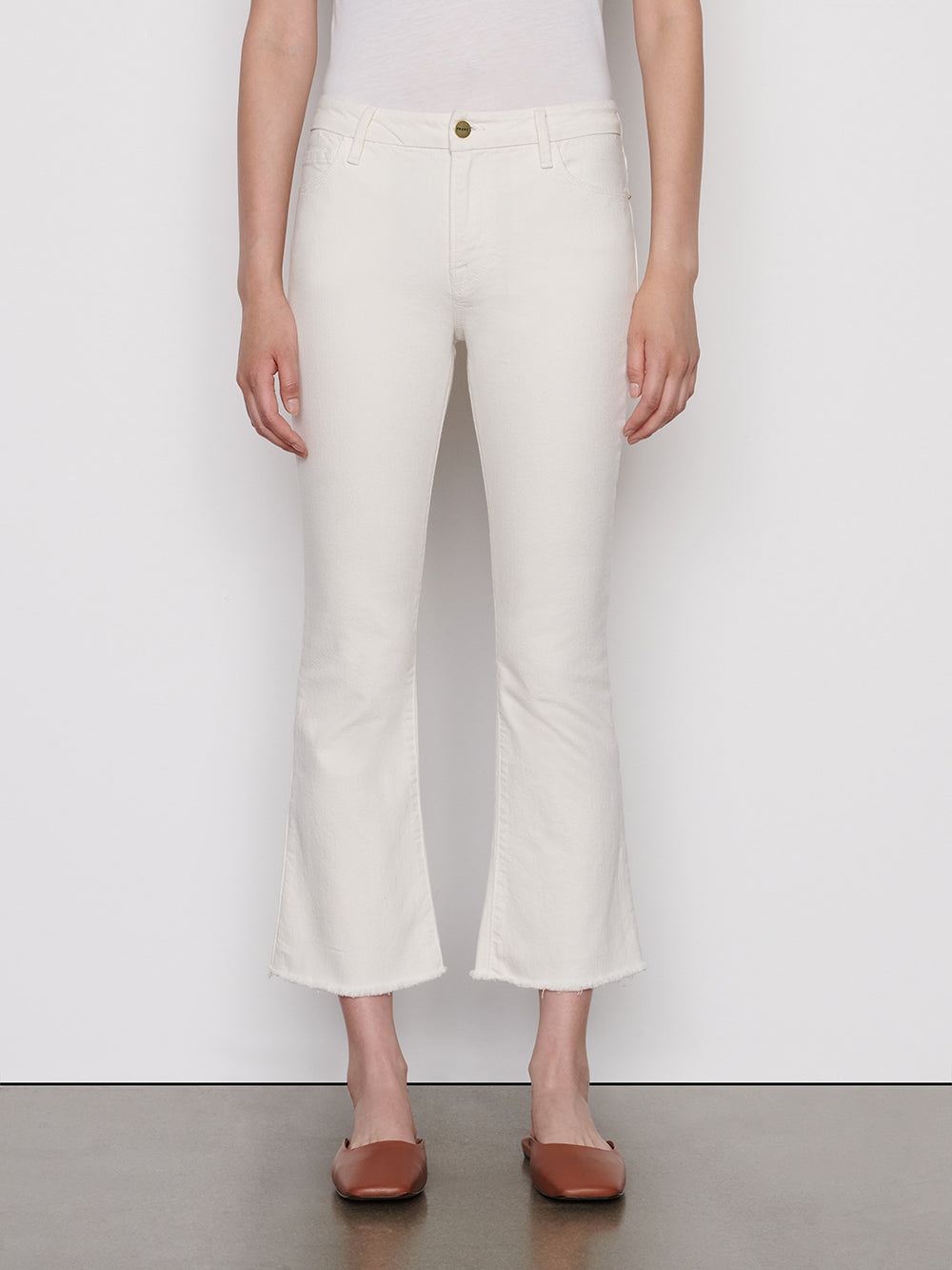 Primary image for Le Crop Mini Boot Raw Fray -- Au Natural