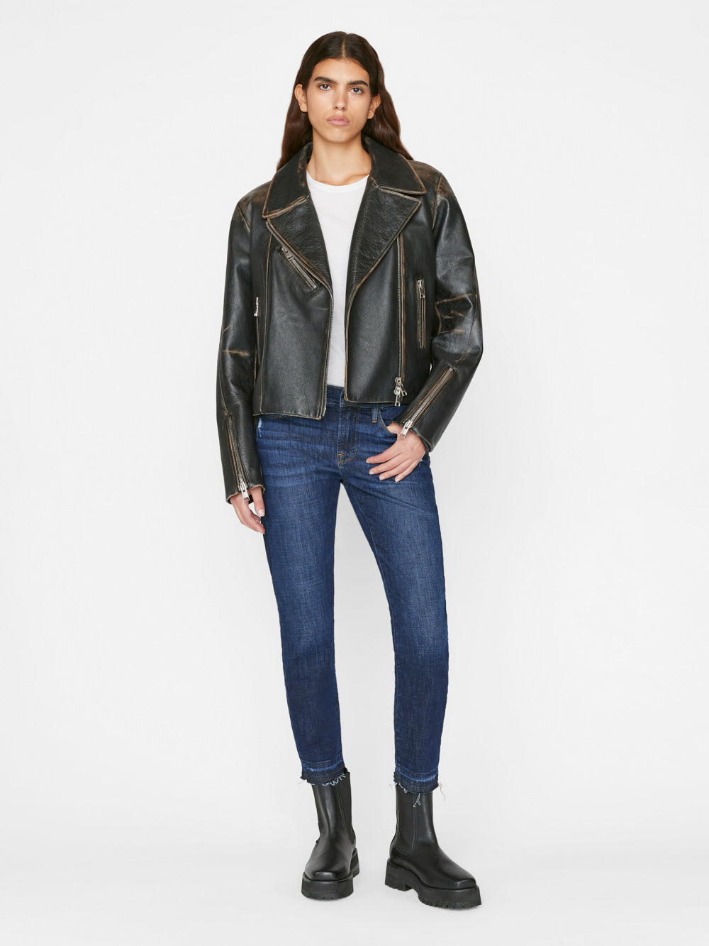 Secondary image for Le Garcon Crop Release Hem -- Covant