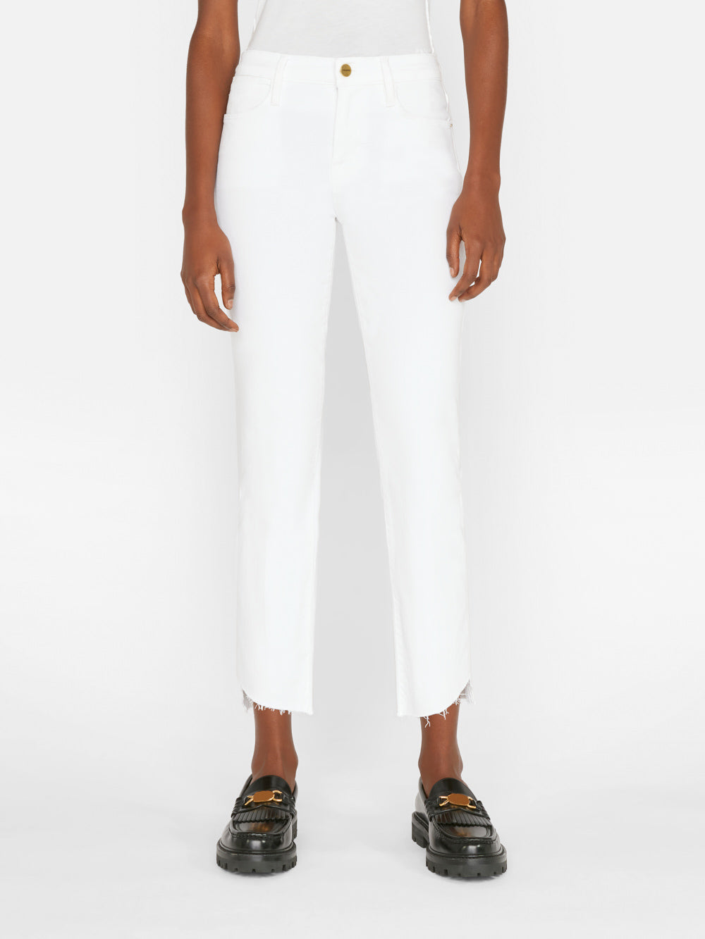Primary image for Le High Straight Cascade Hem -- Blanc