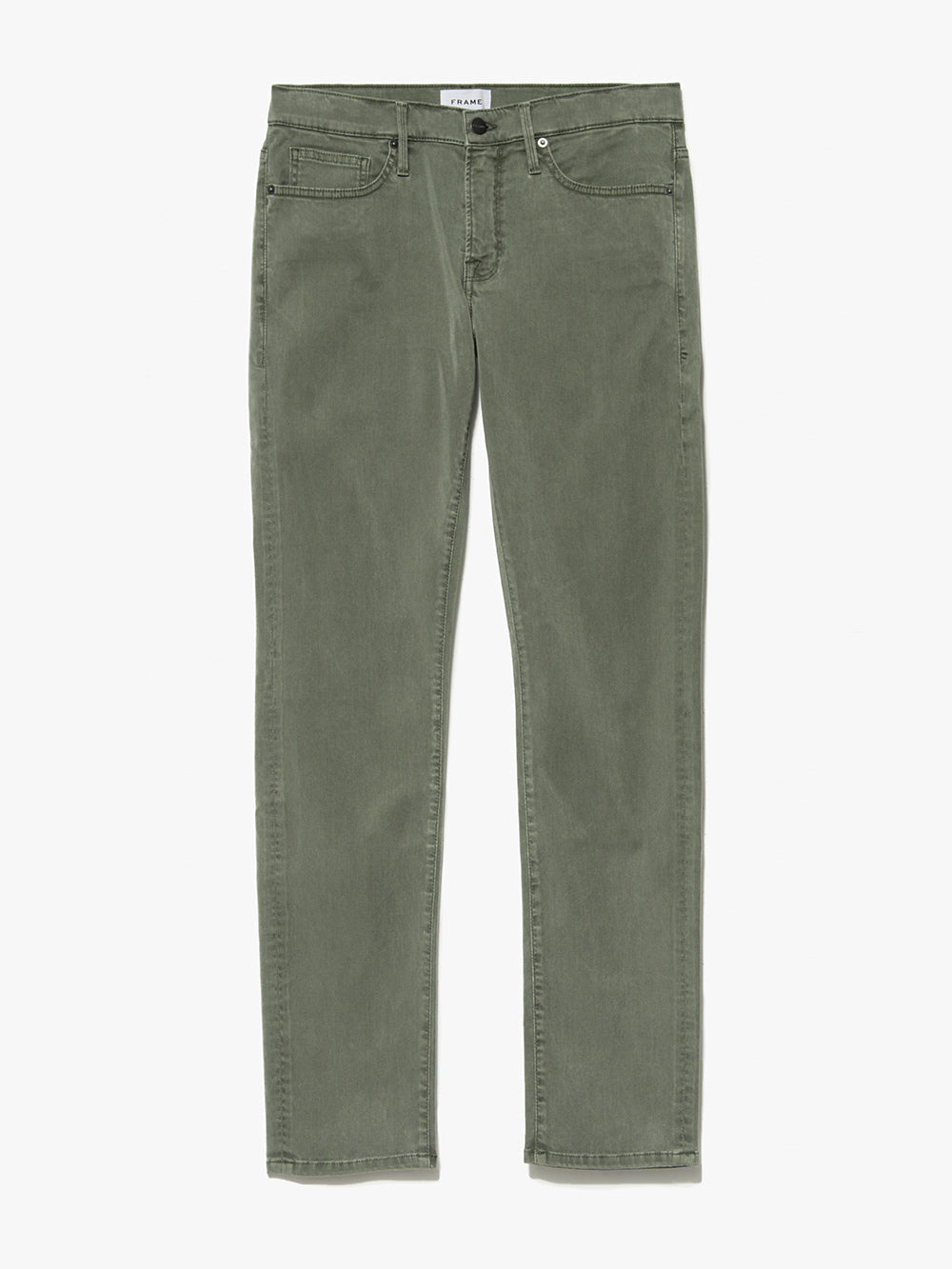 Primary image for L'Homme Slim Brushed Twill -- Washed Military