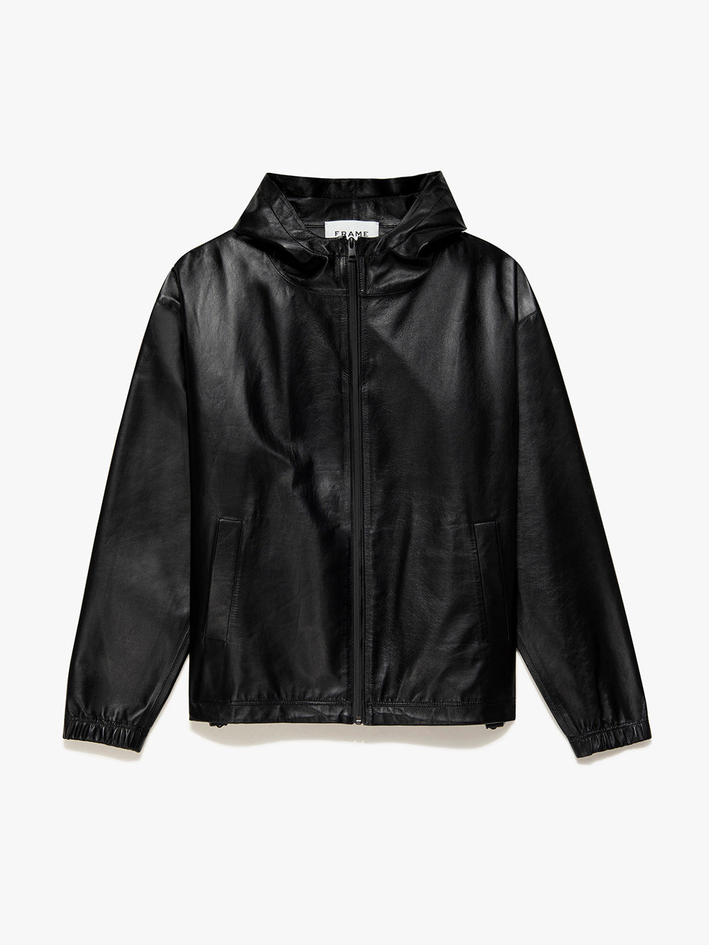 Primary image for Clean Leather Hoodie -- Noir