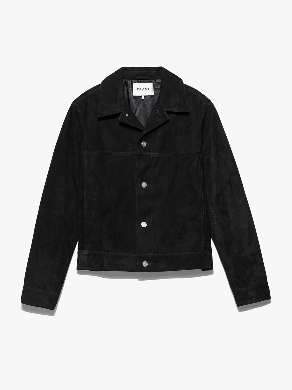 Primary image for Suede Trucker Jacket -- Noir