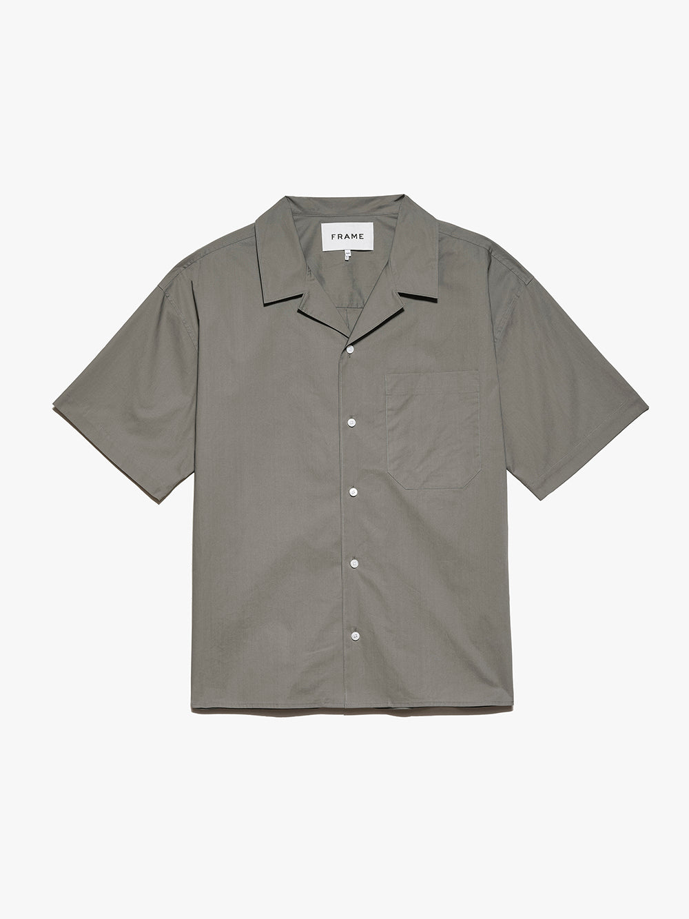 Primary image for Soft Cotton Camp Collar Shirt -- Desert Sage