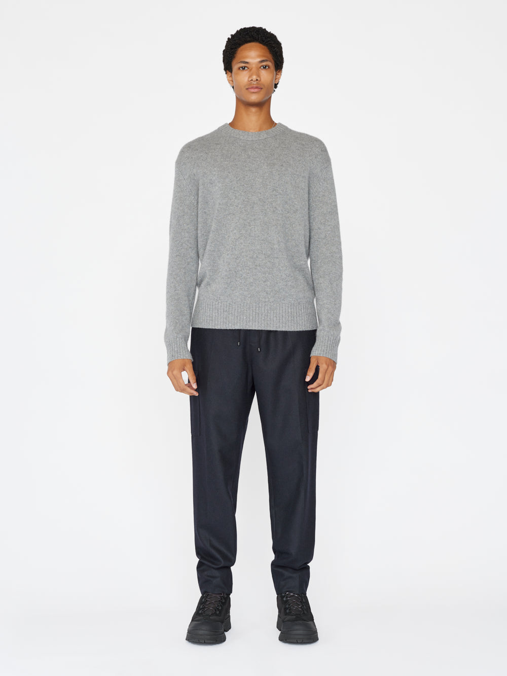 Primary image for The Cashmere Crewneck Sweater -- Gris