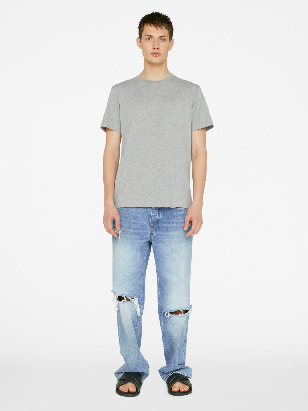 Secondary image for FRAME Logo Tee -- Gris