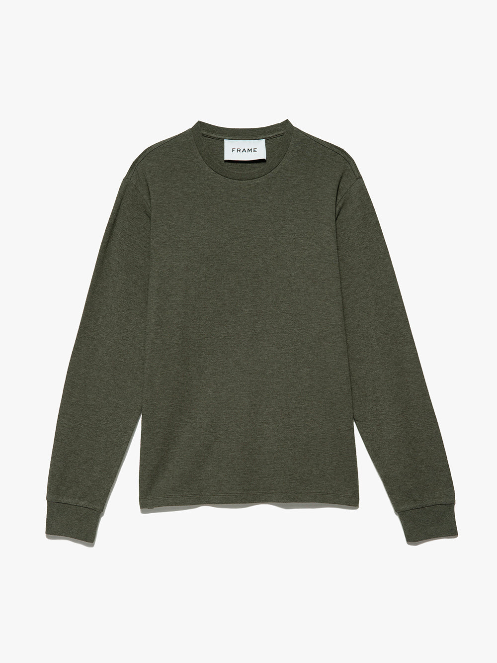 Primary image for Duo Fold Long Sleeve Crew -- Heather Olive Green