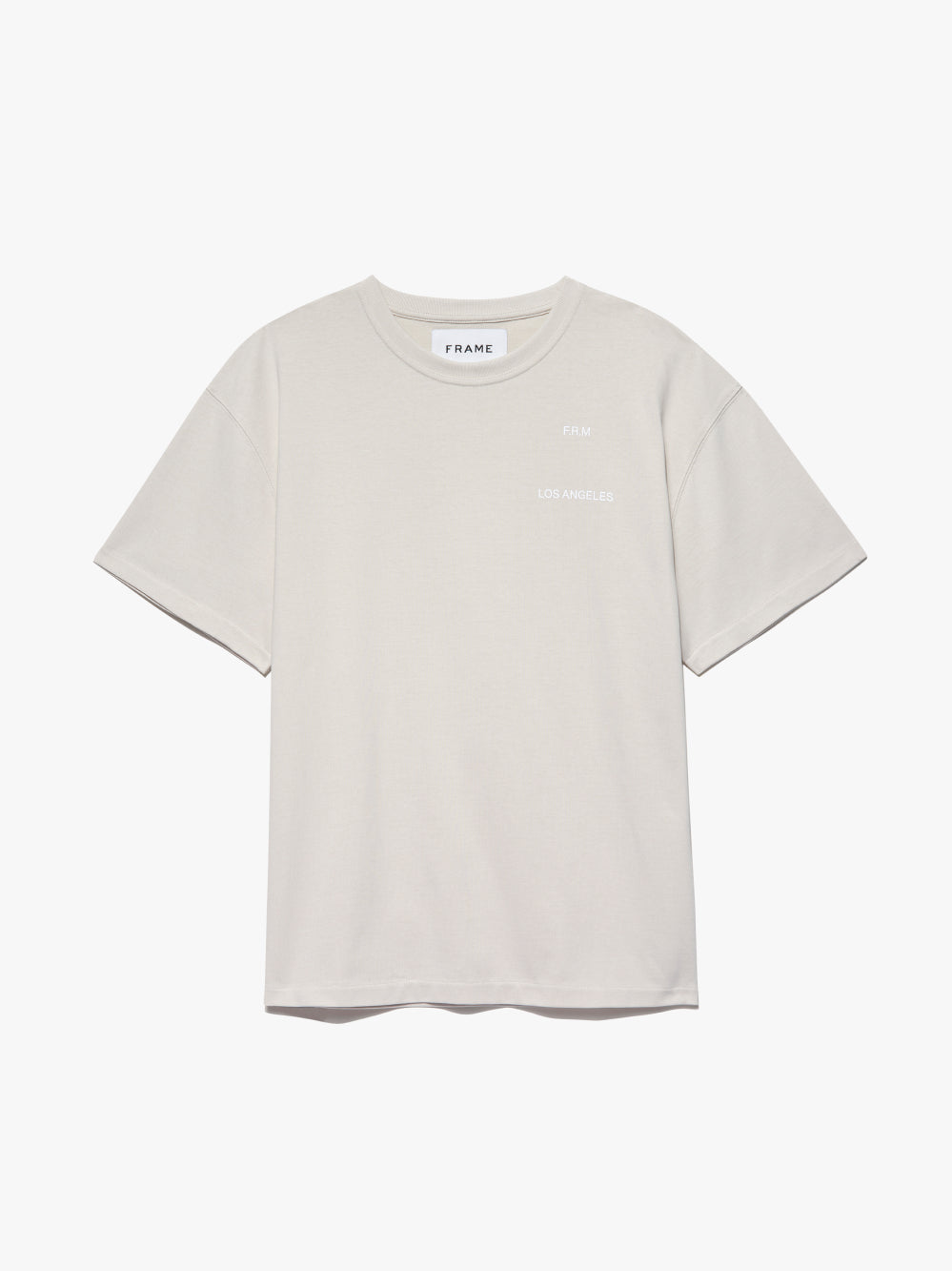 Primary image for FRAME Logo Print Tee -- White Beige