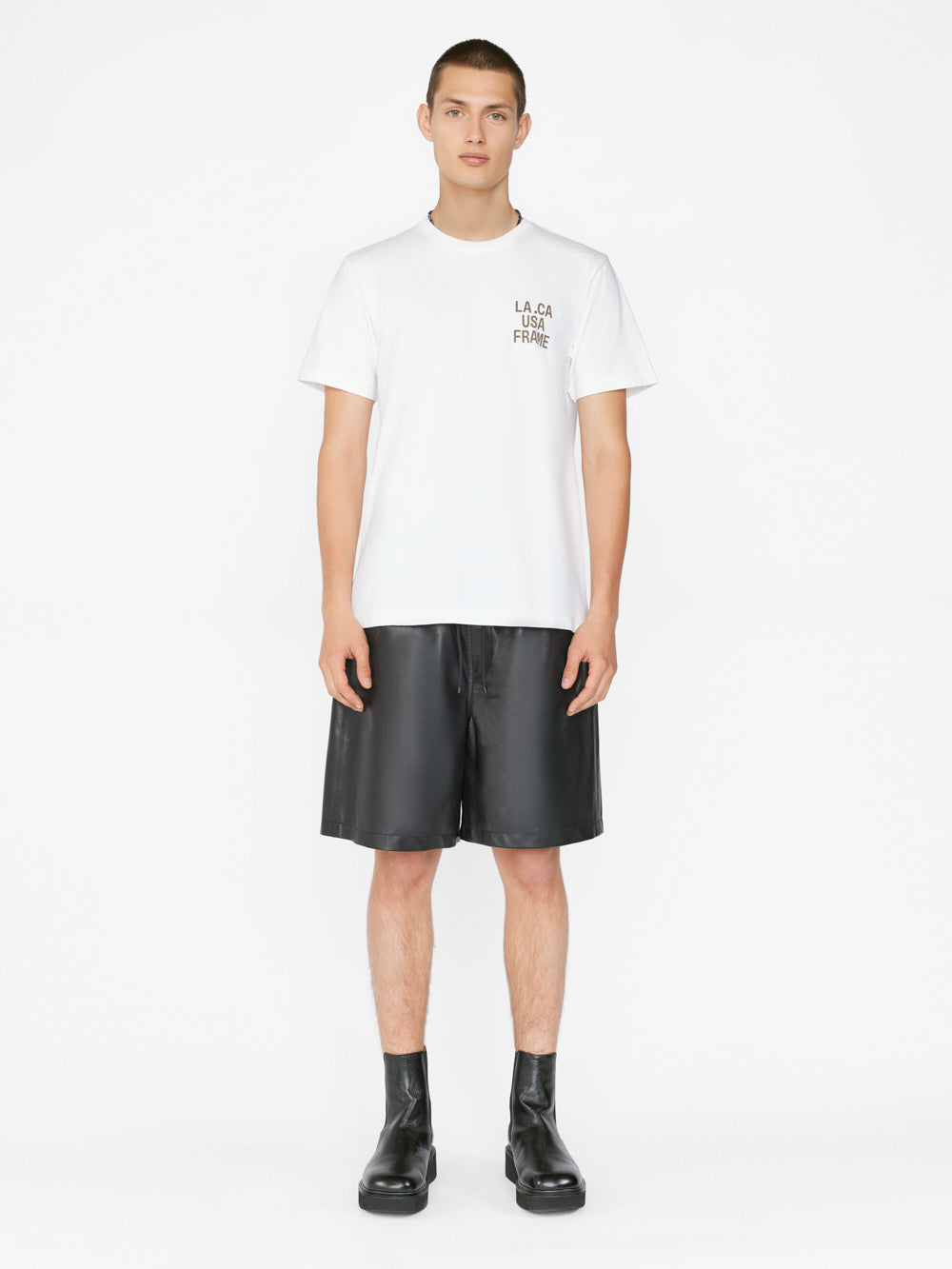 Secondary image for Graphic Tee -- Blanc