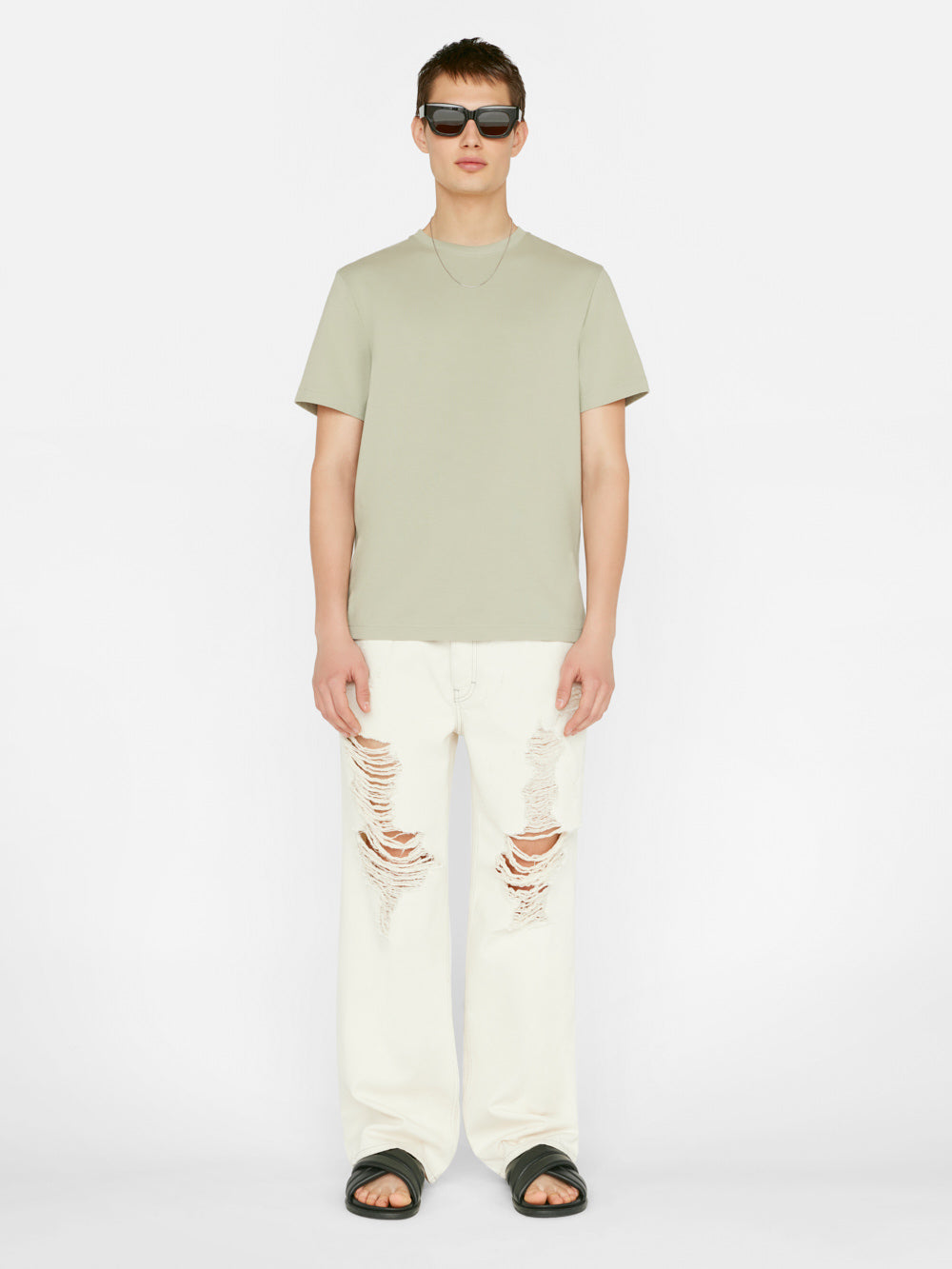 Secondary image for Duo Fold Tee -- Desert Sage