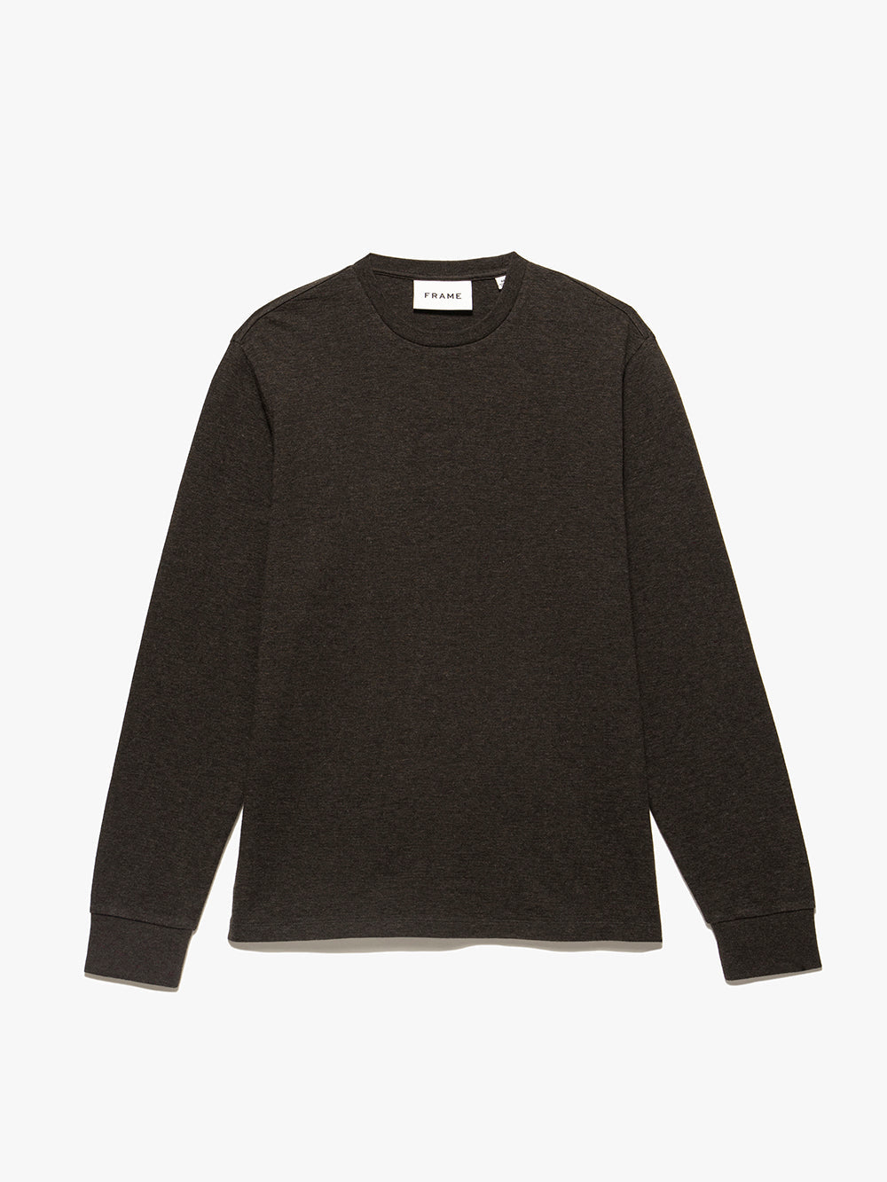 Primary image for Duo Fold Long Sleeve Crew -- Heather Espresso