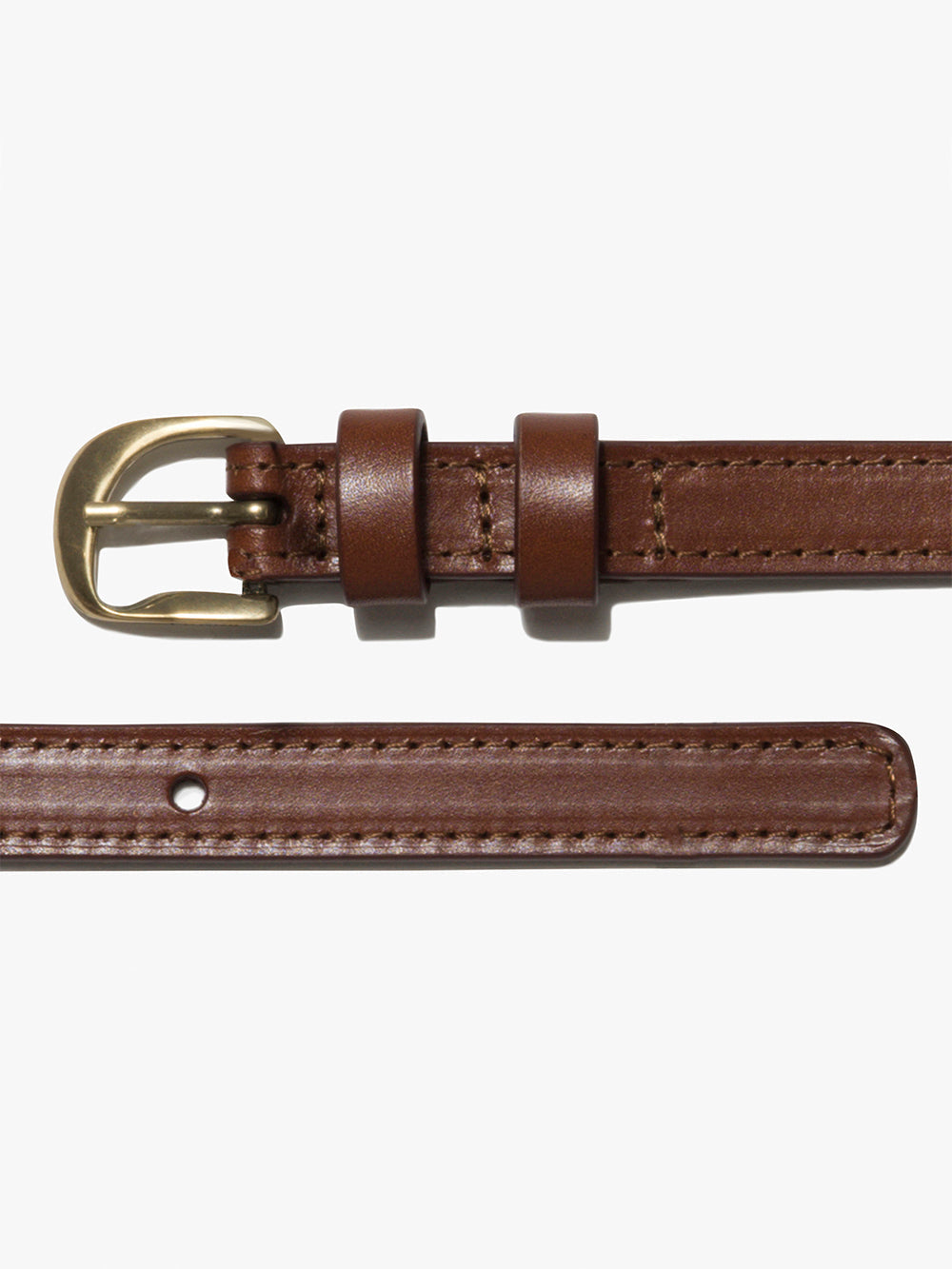 Secondary image for Petit Twist Buckle Belt -- Tobacco