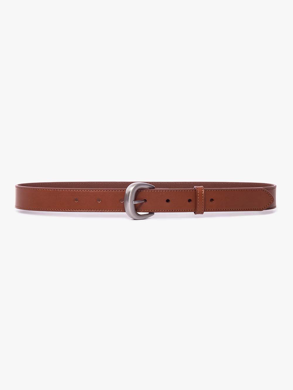 Primary image for Timeless Buckle Belt -- Whiskey/Silver