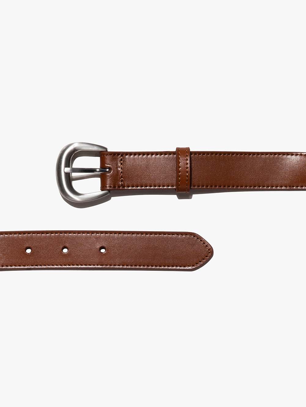 Secondary image for Timeless Buckle Belt -- Whiskey/Silver