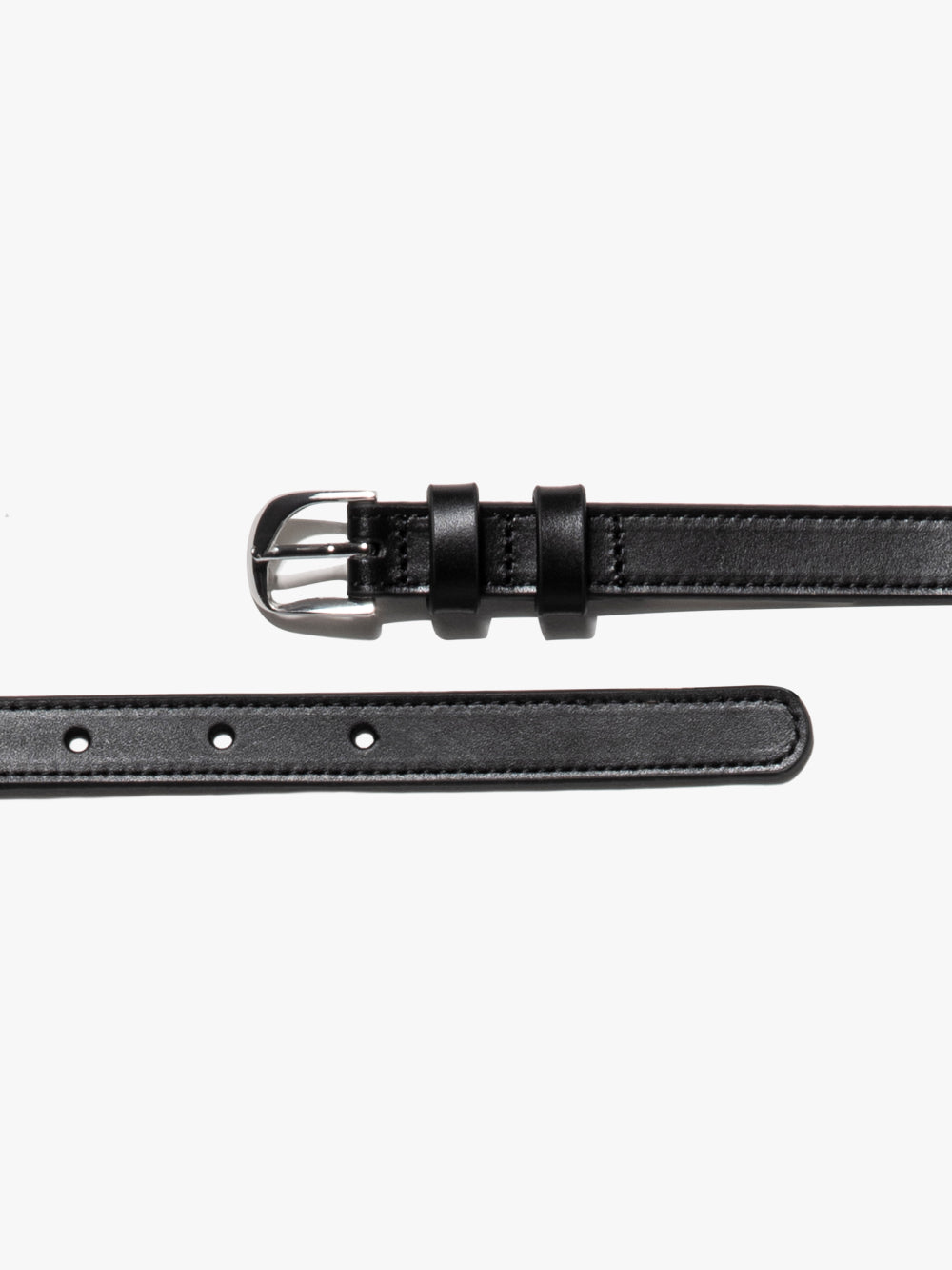 Secondary image for Petit Twist Buckle Belt -- Noir