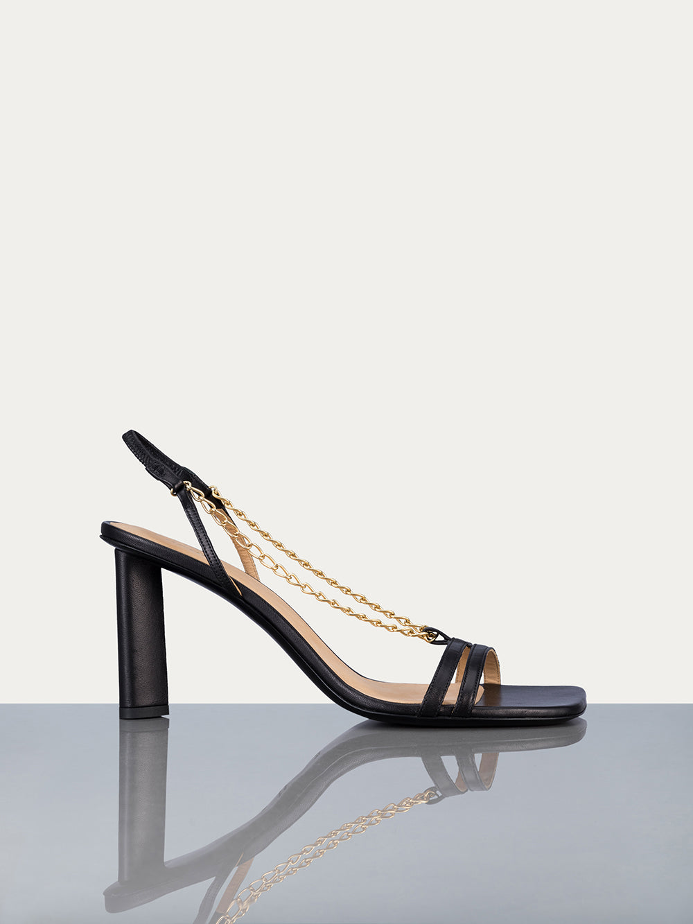 Primary image for Le Tati Chain Sandal -- Noir