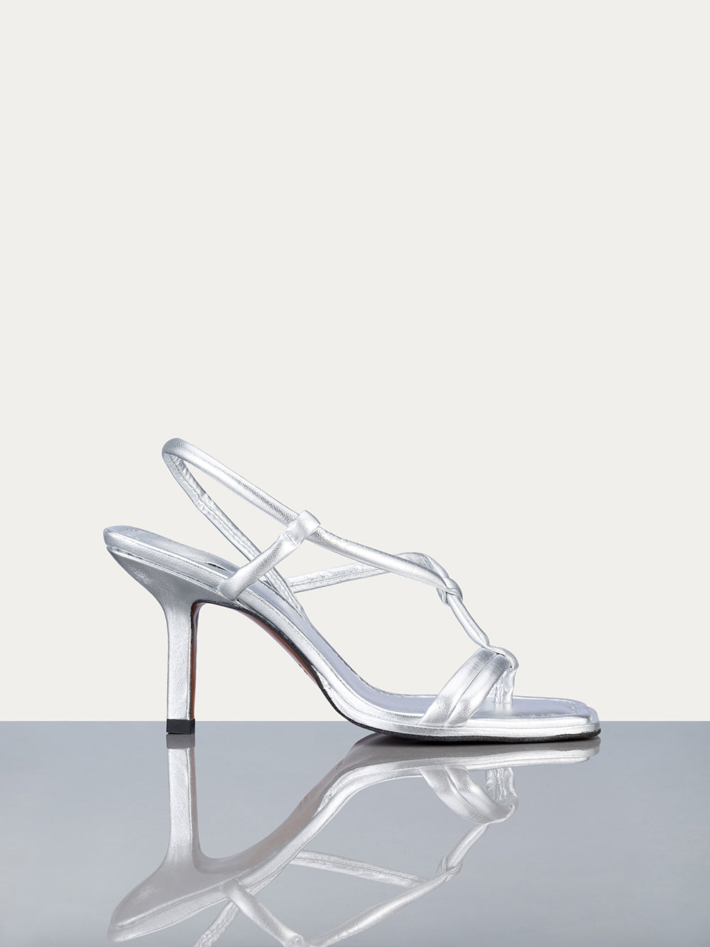 Primary image for Le Addison Sandal -- Silver Metallic
