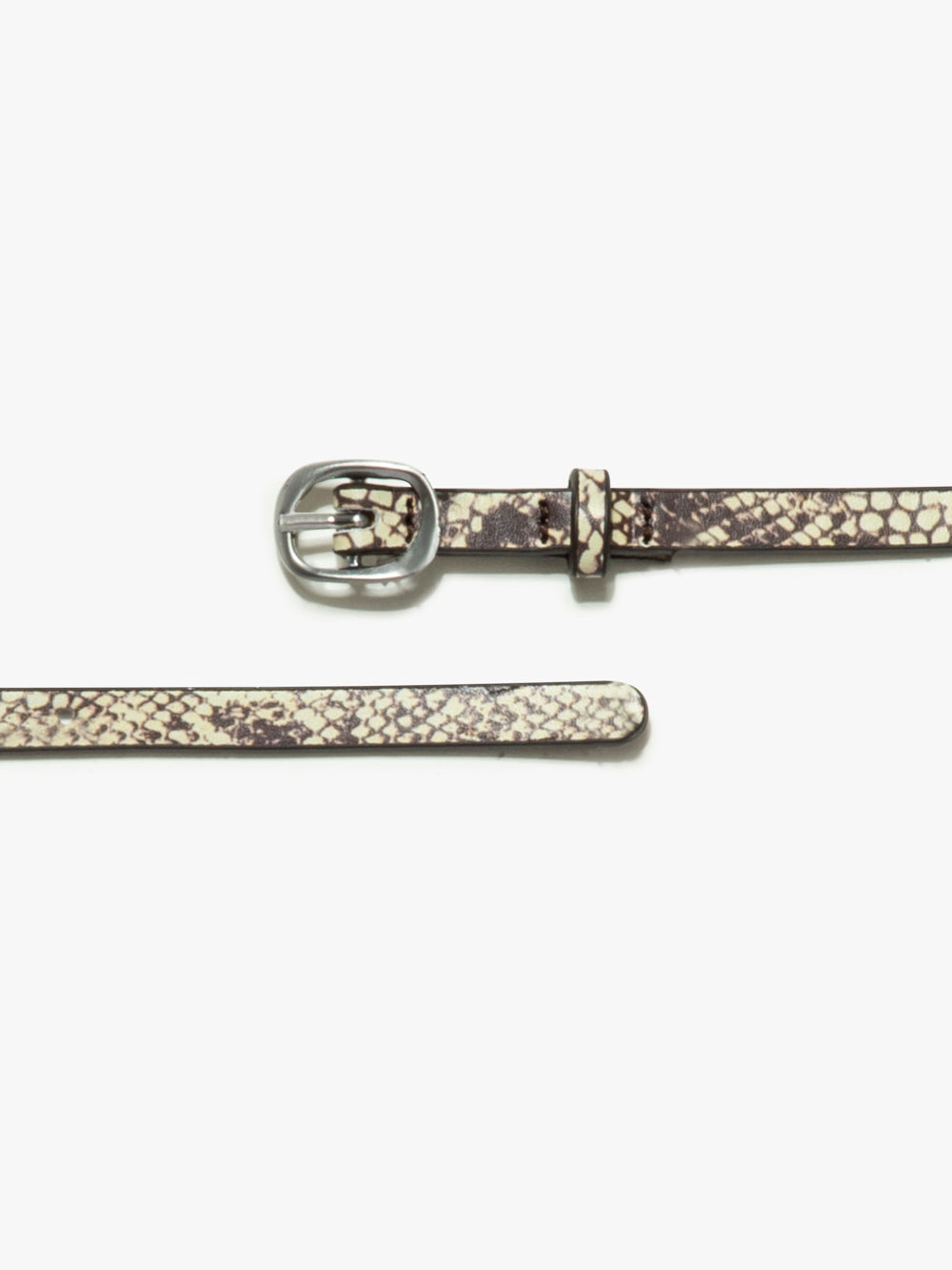 Secondary image for Petit Twist Buckle Belt -- Butter Multi