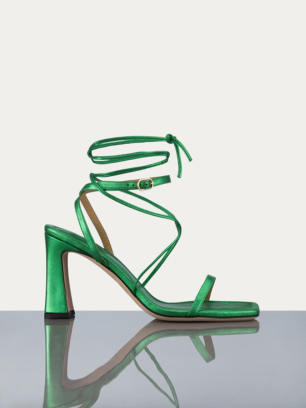 Primary image for Le Ramona Heel -- Bright Peridot Metallic