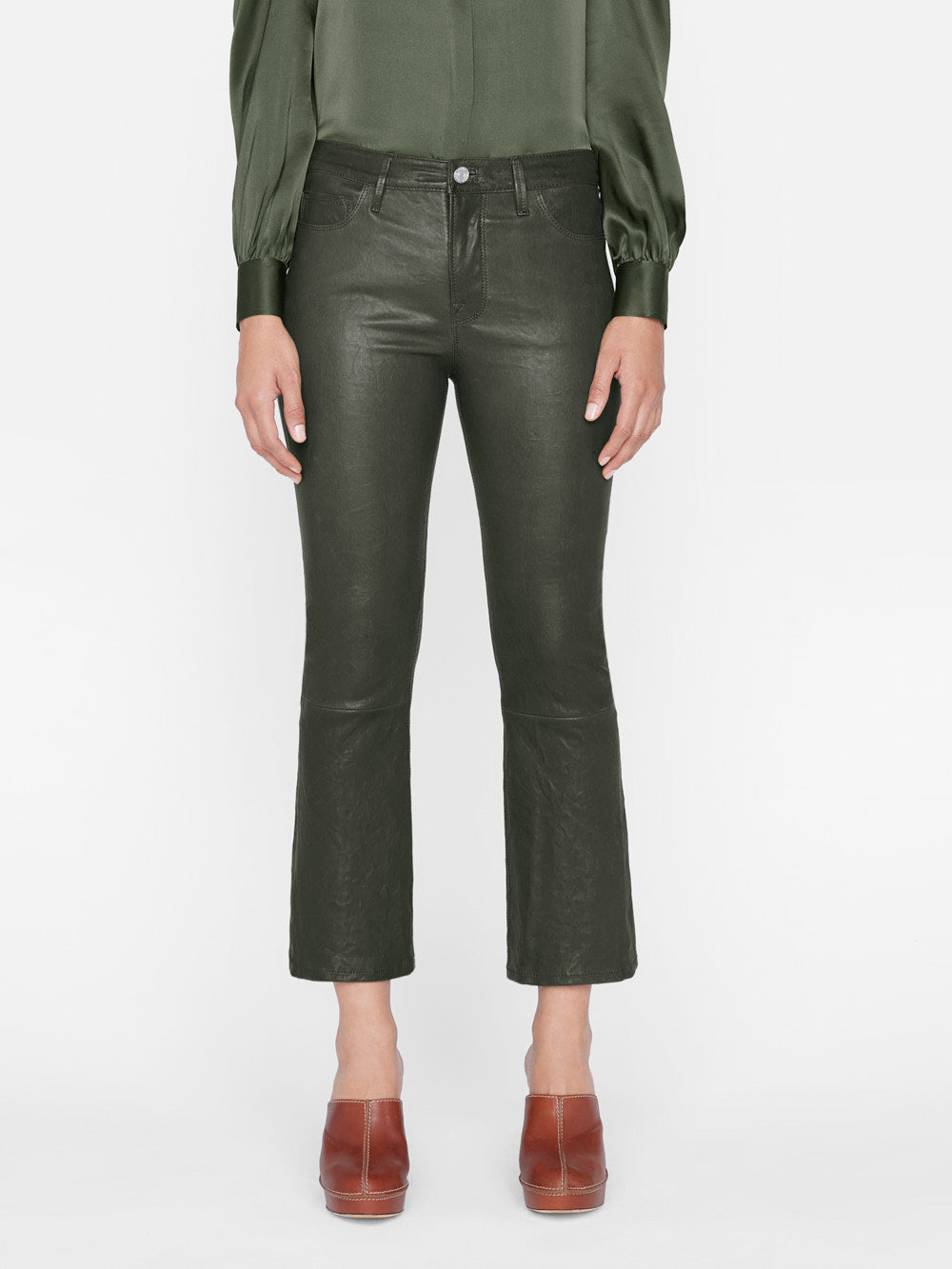 Primary image for Leather Le Crop Mini Boot -- Surplus