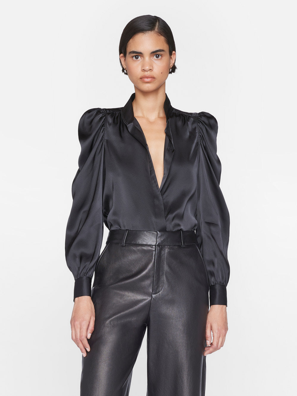 Secondary image for Gillian Long Sleeve Top -- Noir