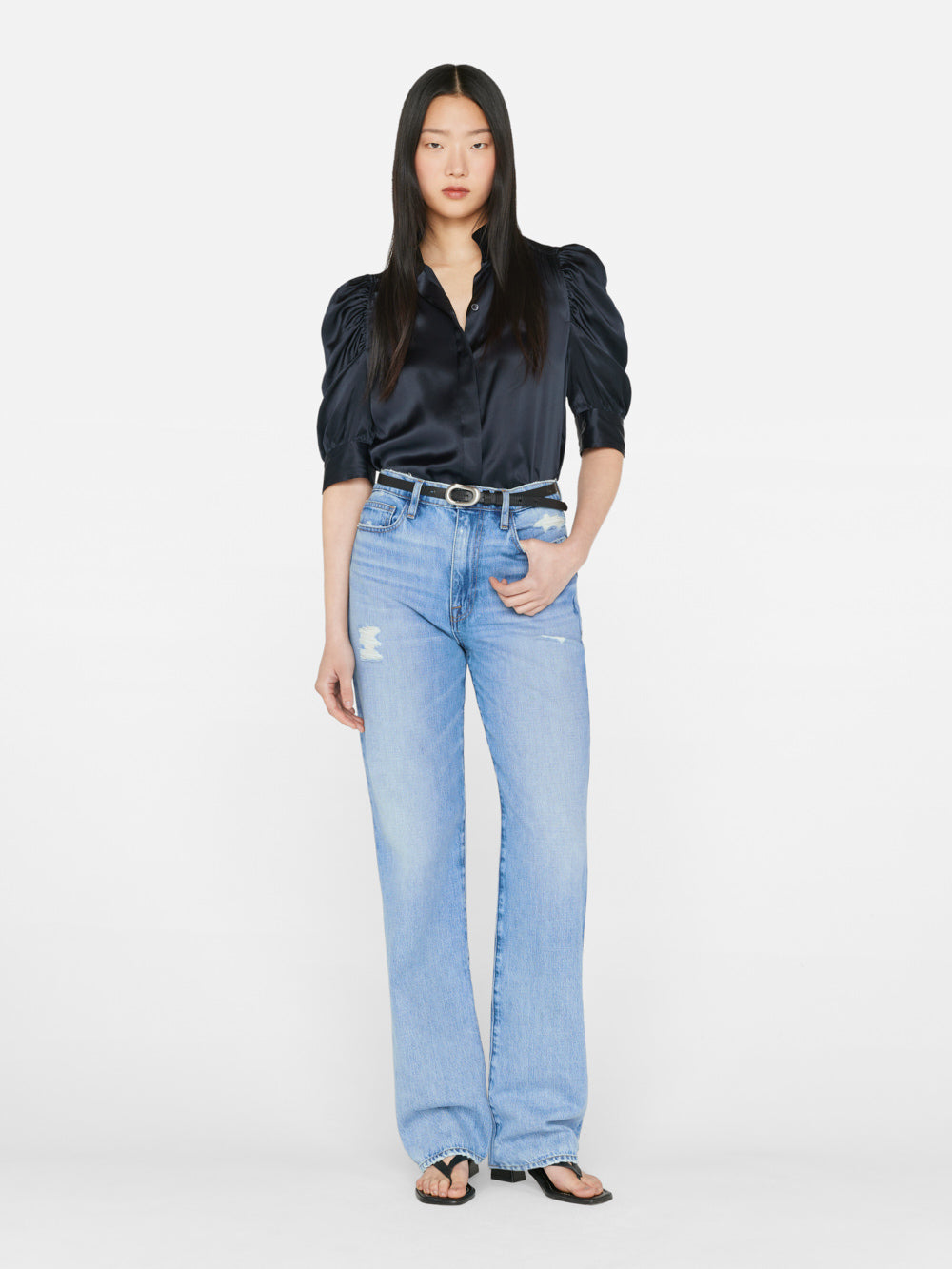 Secondary image for Gillian Top -- Navy