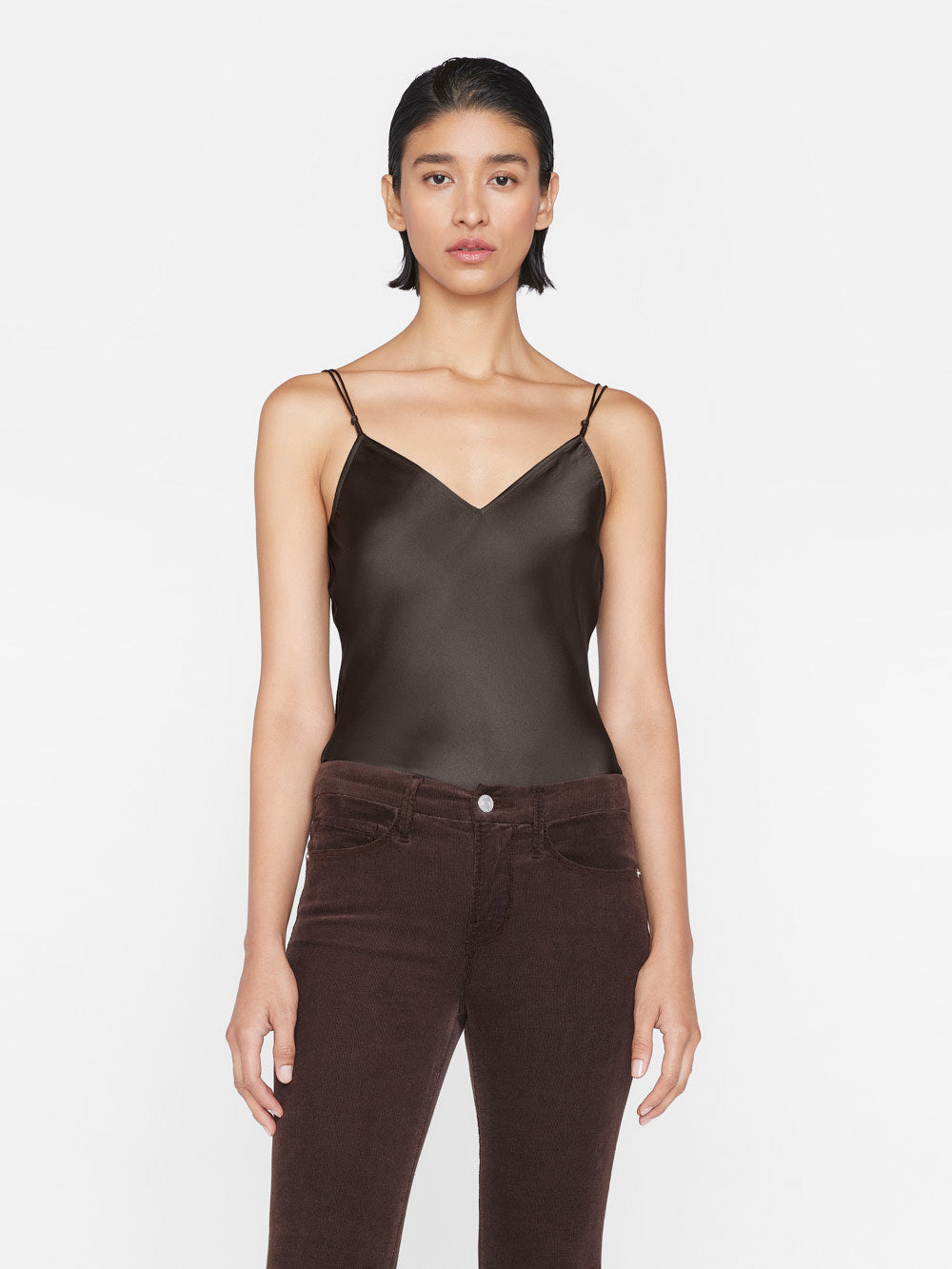 Primary image for V-Neck Cami Top -- Espresso