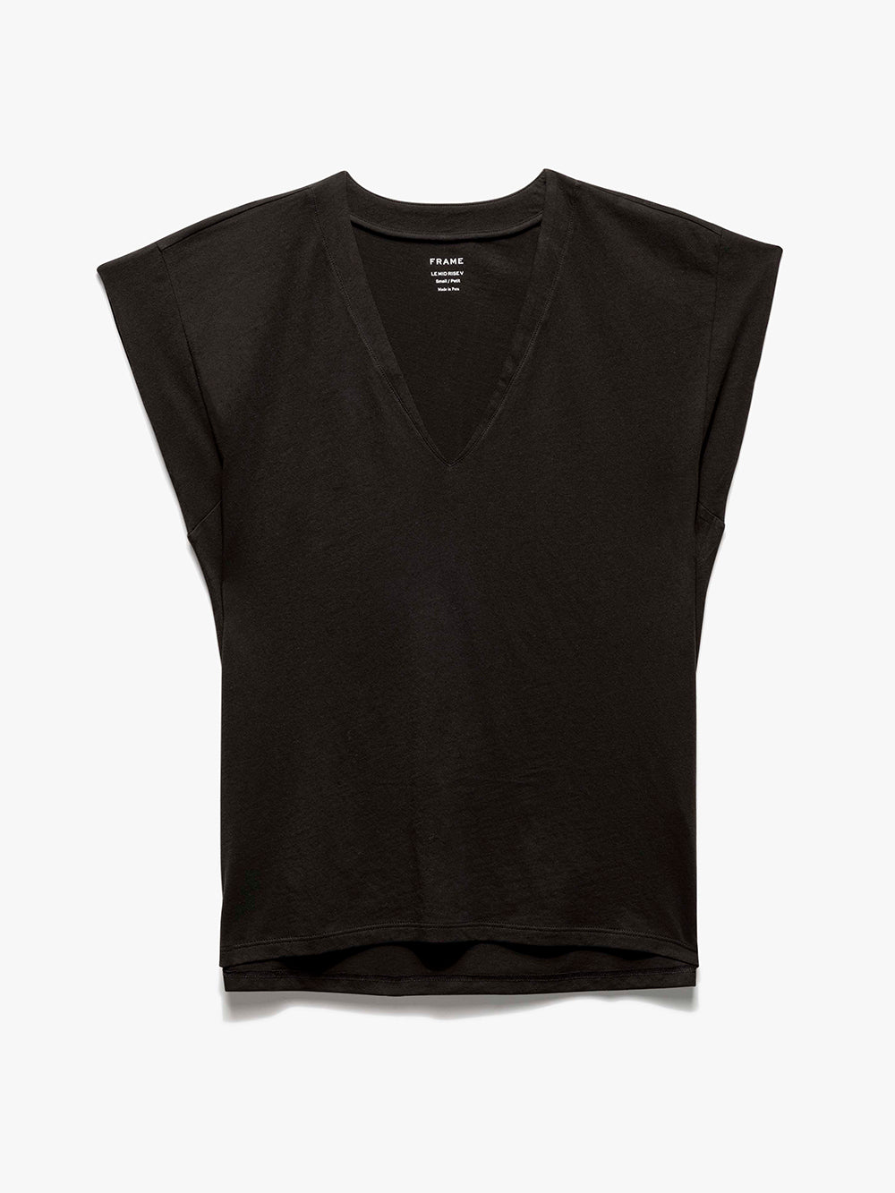 Primary image for Le Mid Rise V Neck Tee -- Espresso