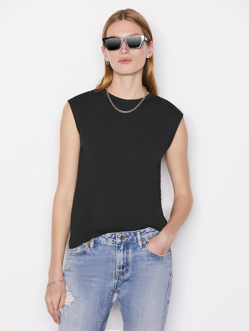 Primary image for Le Mid Rise Muscle Tee -- Noir