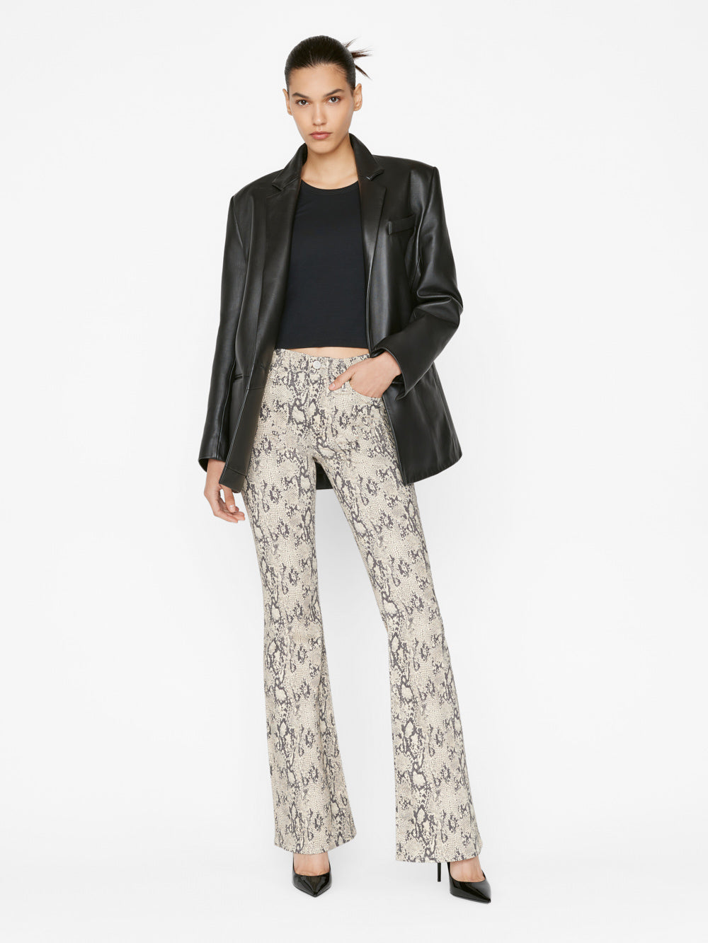 Secondary image for Modal Rib Cami -- Noir