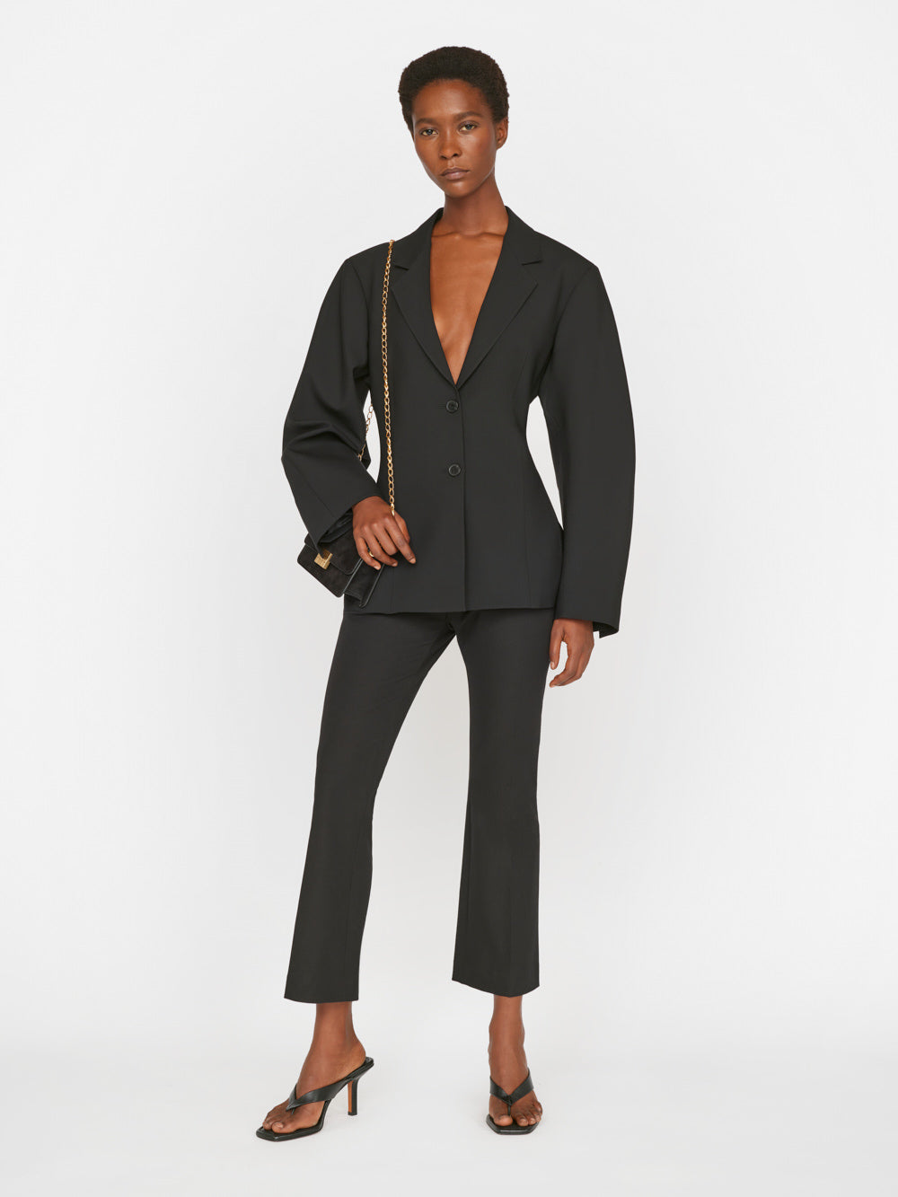 Secondary image for Le Crop Mini Boot Trouser -- Noir