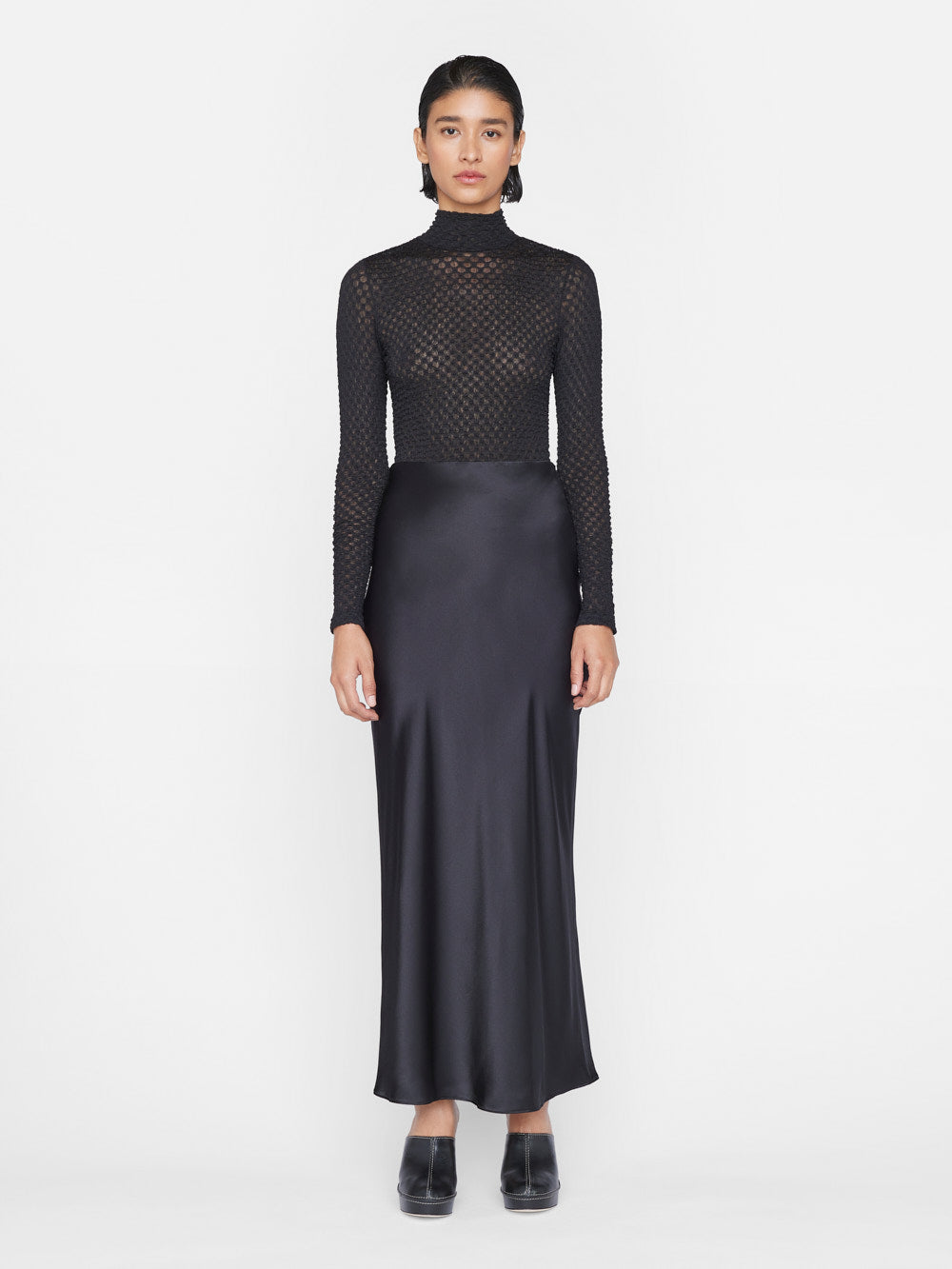 Secondary image for Column Maxi Skirt -- Noir