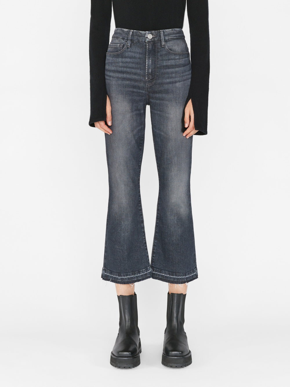 Primary image for Le Super High Crop Mini Boot -- Black Oak